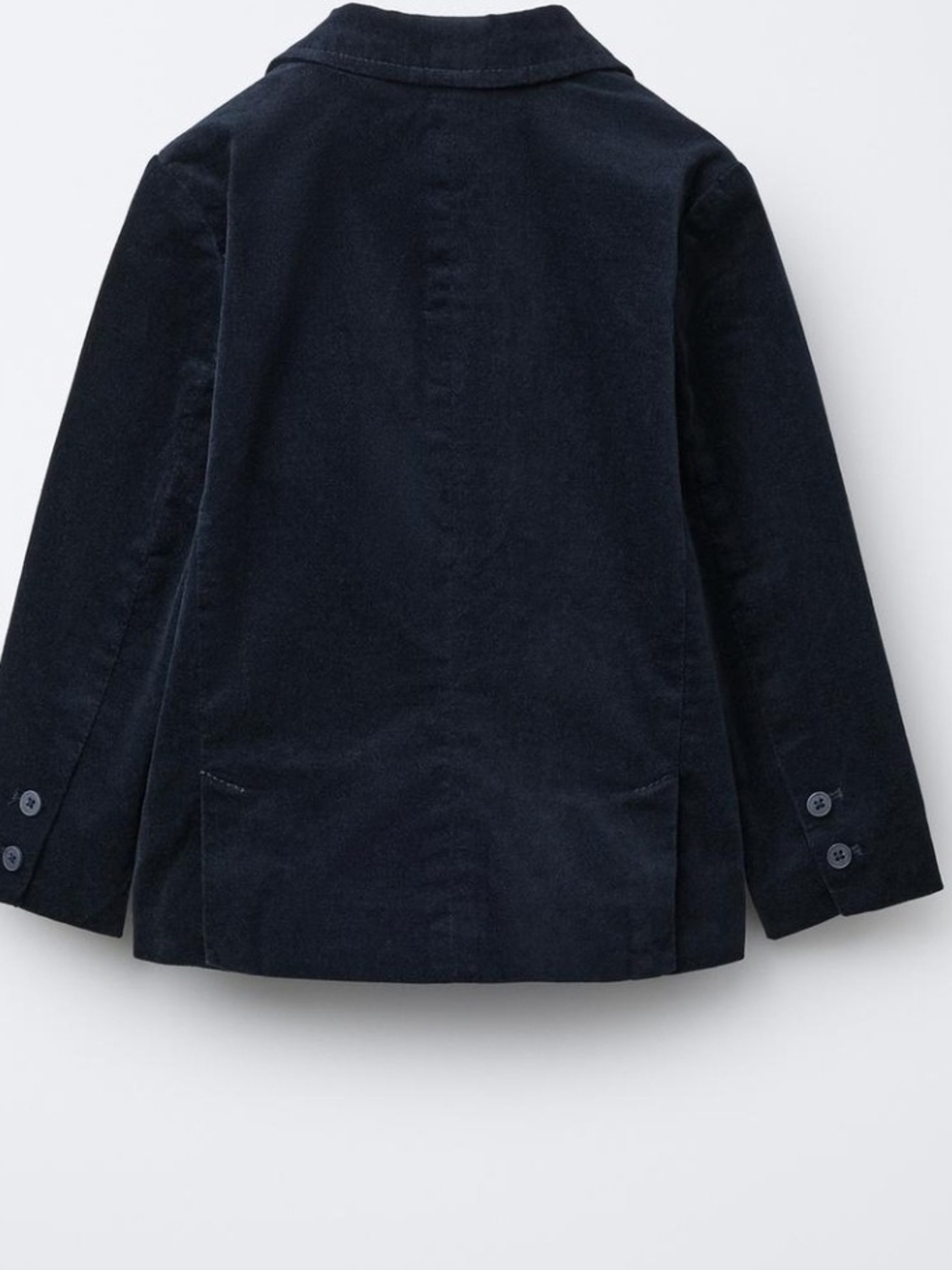 Zara Boys' Navy Corduroy Blazer